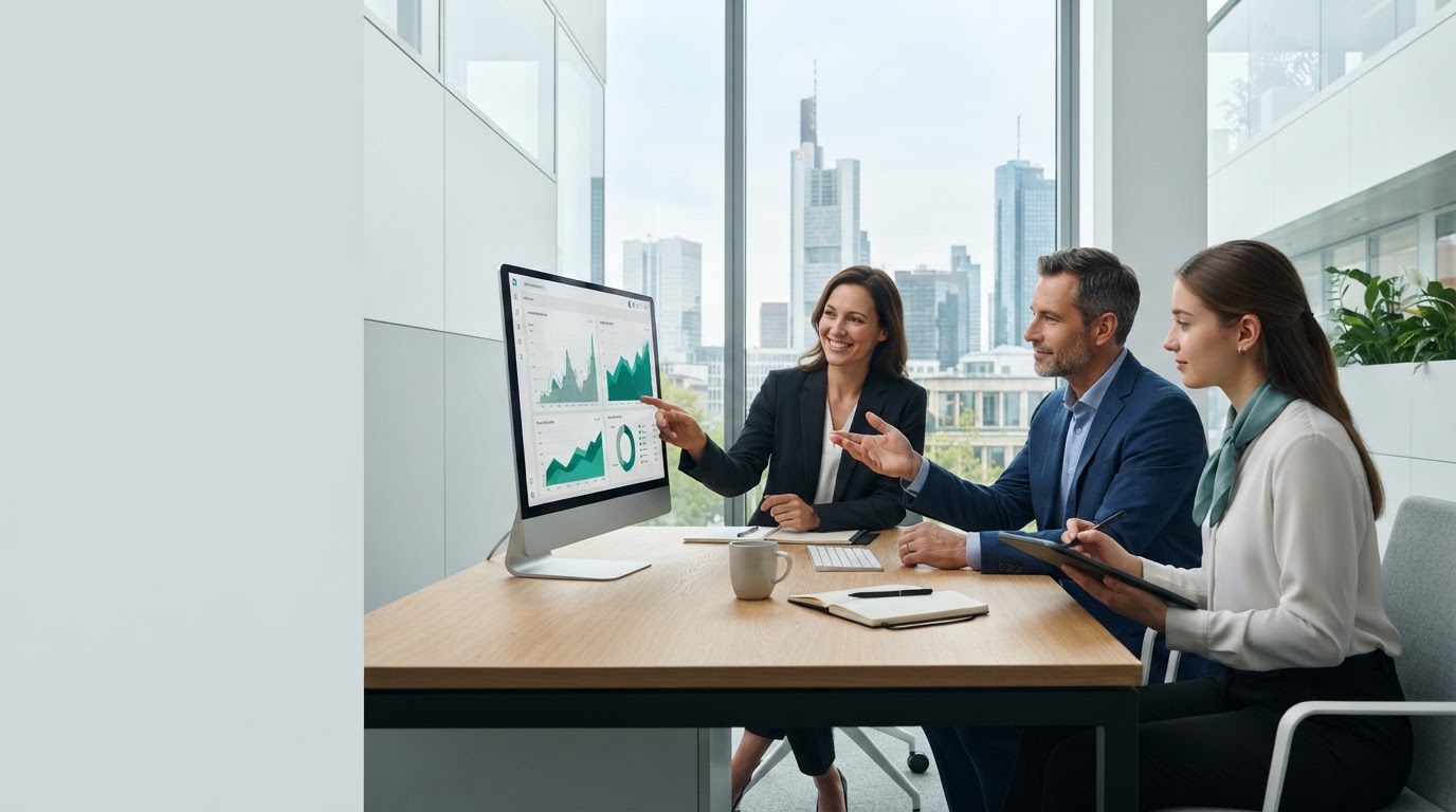Trust Wave Signal AI dashboard visualising predictive market data analysis